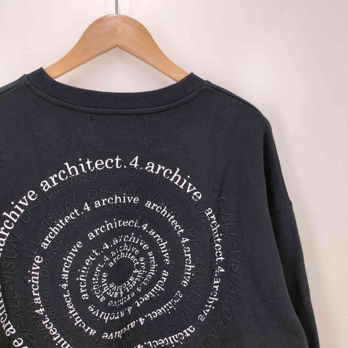 エーフォーエー Architect 4. Archive ロゴ刺繍スウェット メンズ FREE