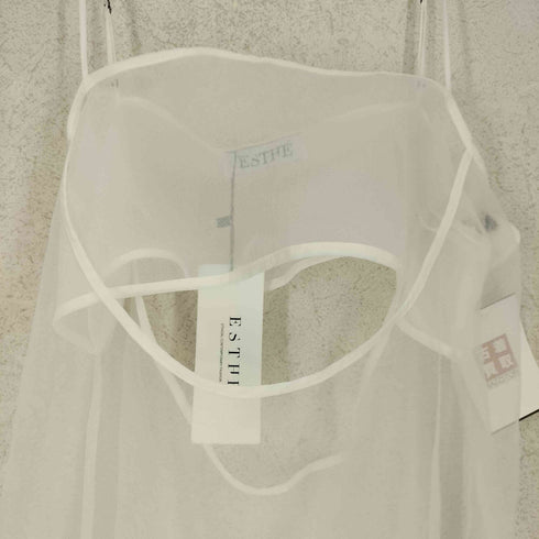 ESTHE CUT-OUT ORGANZA DRESS import レディース import:S