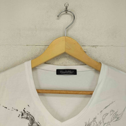 トルネードマート TORNADO MART Y2K 平成 バタフライプリントTシャツ メンズ JPN:L