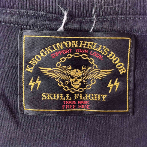 スカルフライト SKULL FLIGHT クルーネックTシャツ メンズ JPN:S