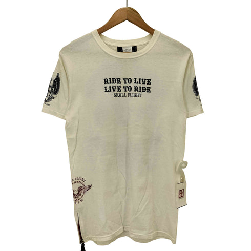 スカルフライト SKULL FLIGHT クルーネックTシャツ メンズ JPN:S