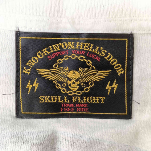 スカルフライト SKULL FLIGHT クルーネックTシャツ メンズ JPN:S