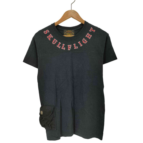 スカルフライト SKULL FLIGHT クルーネックTシャツ メンズ US:36