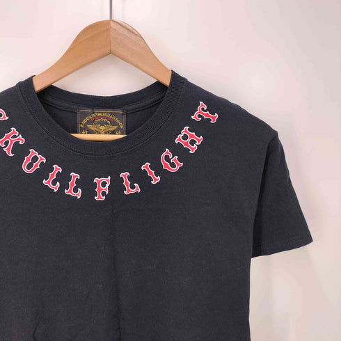 スカルフライト SKULL FLIGHT クルーネックTシャツ メンズ US:36