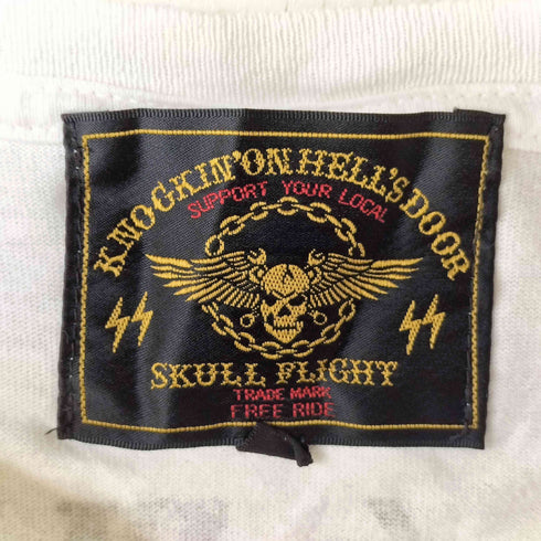 スカルフライト SKULL FLIGHT クルーネックTシャツ メンズ JPN:S