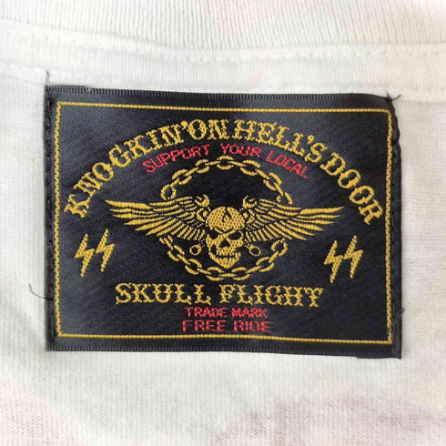 スカルフライト SKULL FLIGHT クルーネックTシャツ メンズ JPN:S