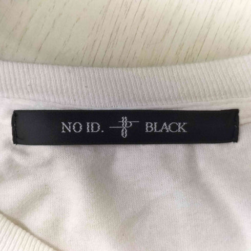 ノーアイディーブラック NO ID.BLACK プリントカットソー メンズ