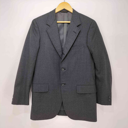 ニューヨーカー NEWYORKER ウール100 段返り3B 背抜き テーラード ジャケット + スラックス セットアップ メンズ 175-96-80