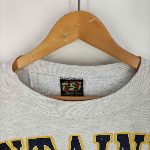 TSI 90S USA製 MOUNTAINEERS プリント クルーネックTシャツ メンズ import:XL