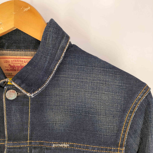 リーバイス Levis 00S 70507 ダメージ 2nd デニムジャケット メンズ import:M