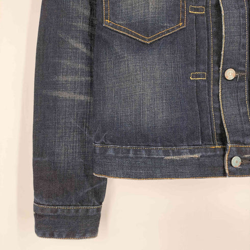リーバイス Levis 00S 70507 ダメージ 2nd デニムジャケット メンズ import:M