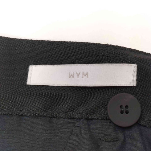 ウィムバイリドム WYM LIDNM HIGH TWISTED GABA WIDE TUCK SLACKS メンズ JPN:S