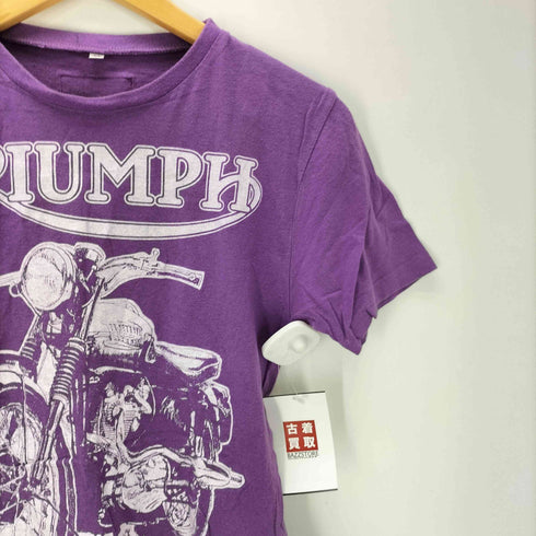 SEXY DYNAMITE TRIUMPH バイク プリント Tシャツ レディース import:XS