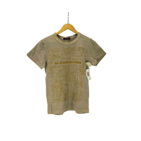 アルゴンキン ALGONQUINS ラメ ロゴ プリント Tシャツ Y2K レディース 1