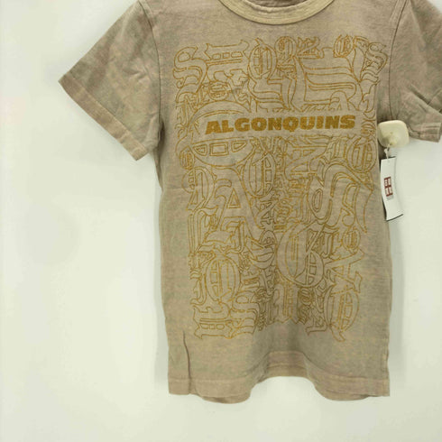 アルゴンキン ALGONQUINS ラメ ロゴ プリント Tシャツ Y2K レディース 1