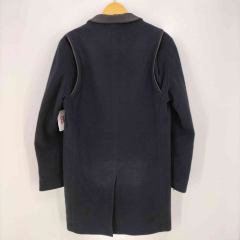 サイダーハウス CYDERHOUSE レザー切替 ライダース チェスターコート メンズ JPN:M