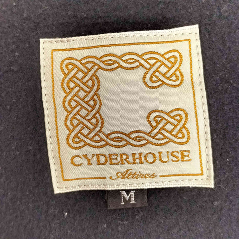 サイダーハウス CYDERHOUSE レザー切替 ライダース チェスターコート メンズ JPN:M