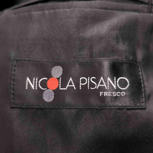 NICOLA PISANO ストライプ 3Bテーラードジャケット メンズ 96A7