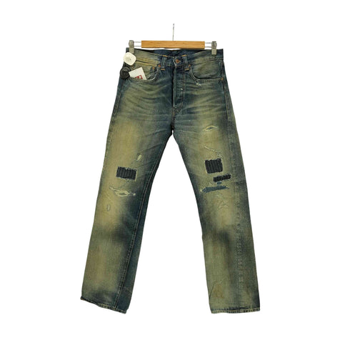 リーバイスヴィンテージクロージング Levis Vintage Clothing 501XX 復刻 セルビッチ 赤耳 トルコ製 ダメージ デニム パンツ メンズ