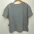 サンカ Sanca ボートネック ルーズフィット ボーダーTシャツ ポケT メンズ JPN:2