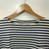 サンカ Sanca ボートネック ルーズフィット ボーダーTシャツ ポケT メンズ JPN:2