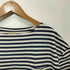 サンカ Sanca ボートネック ルーズフィット ボーダーTシャツ ポケT メンズ JPN:2