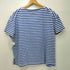 サンカ Sanca ボートネック ルーズフィット ボーダーTシャツ ポケT メンズ JPN:2
