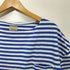 サンカ Sanca ボートネック ルーズフィット ボーダーTシャツ ポケT メンズ JPN:2