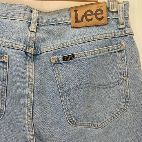 リー Lee ストレートデニムパンツ メンズ 33/33