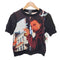 アンダーカバー UNDERCOVER 転写プリント S/S ニット レディース 1