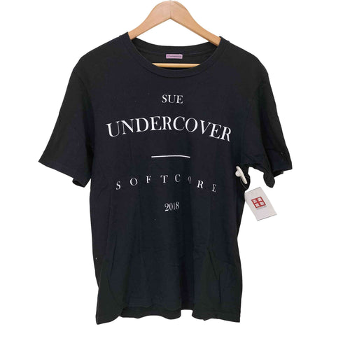 スーアンダーカバー Sue UNDERCOVER フロントプリント クルーネックtシャツ メンズ 2