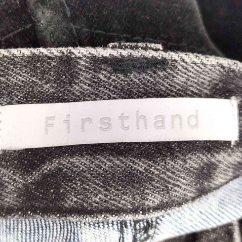 ファーストハンド Firsthand 25aw フロッキーデニム切り替え ワイドストレートパンツ メンズ JPN:M