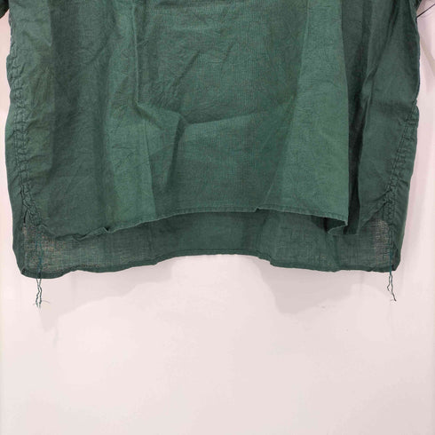 アルテポーベラ ARTE POVERA リネン100 マチ付 クルーネック S/S Tシャツ レディース JPN:L
