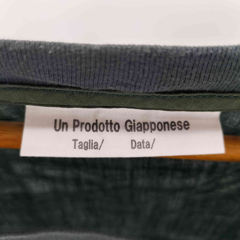 アルテポーベラ ARTE POVERA リネン100 マチ付 クルーネック S/S Tシャツ レディース JPN:L