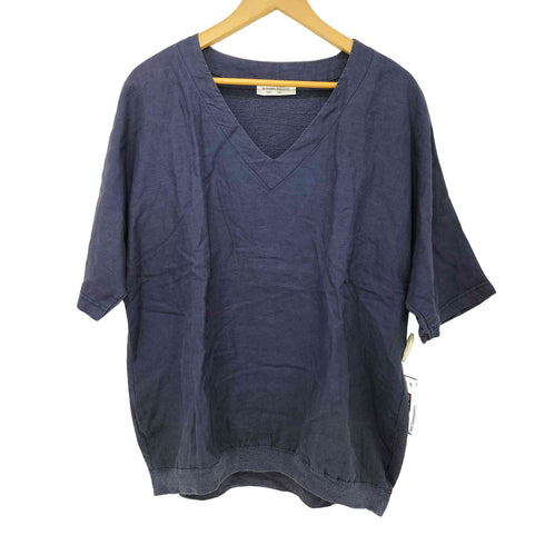 アルテポーベラ ARTE POVERA シルク リネン Vネック Tシャツ レディース JPN:S