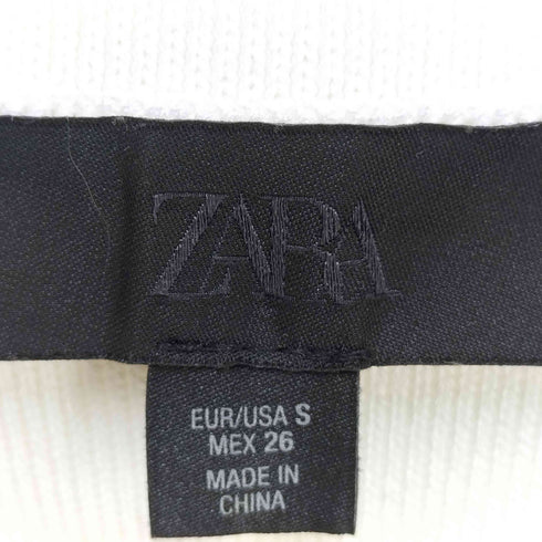 ザラ ZARA ウエストギャザーニットベスト レディース JPN:S