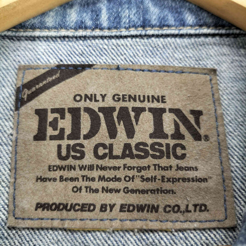 エドウィン EDWIN US CLASSIC 5465 デニムジャケット メンズ import:L