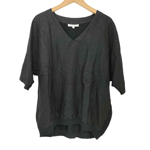 アルテポーベラ ARTE POVERA シルク リネン Vネック Tシャツ レディース JPN:S
