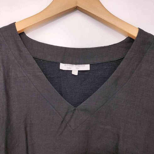 アルテポーベラ ARTE POVERA シルク リネン Vネック Tシャツ レディース JPN:S