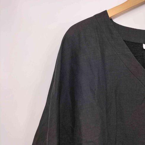 アルテポーベラ ARTE POVERA シルク リネン Vネック Tシャツ レディース JPN:S
