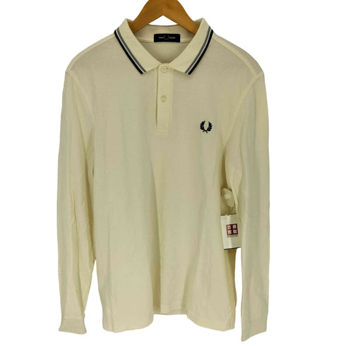 フレッドペリー FRED PERRY The Fred Perry Shirt ロゴ刺繍 鹿の子 L/S ポロシャツ メンズ import:L