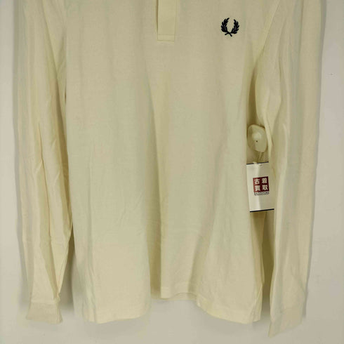 フレッドペリー FRED PERRY The Fred Perry Shirt ロゴ刺繍 鹿の子 L/S ポロシャツ メンズ import:L