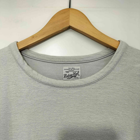 ライディングハイ RIDING HIGH パイル地 クルーネック S/S Tシャツ メンズ
