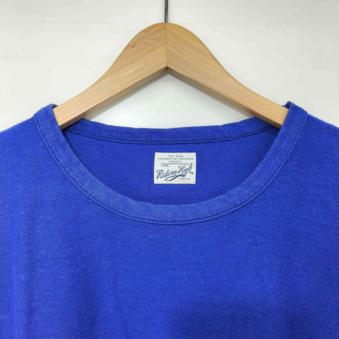 ライディングハイ RIDING HIGH パイル地 クルーネック S/S Tシャツ メンズ