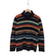ポロバイラルフローレン Polo by RALPH LAUREN 90s ネイティブボーダー タートルネックニット メンズ 170