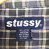 ステューシー Stussy 90s 紺タグ バーバラタグ チェック柄 半袖シャツ メンズ JPN:M