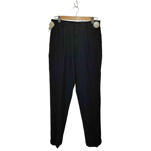 ヨウジヤマモトプールオム Yohji Yamamoto POUR HOMME 90s ツータック レーヨン混 ウールスラックス archive メンズ JPN:M