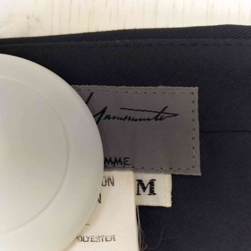 ヨウジヤマモトプールオム Yohji Yamamoto POUR HOMME 90s ツータック レーヨン混 ウールスラックス archive メンズ JPN:M