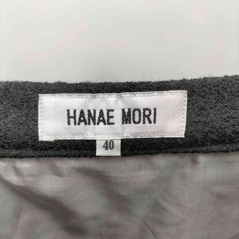ハナエモリ HANAE MORI ウール100%総柄スカート レディース JPN:40