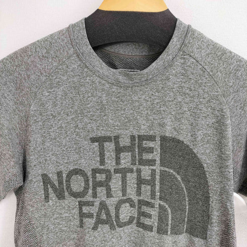 ザノースフェイス THE NORTH FACE グレー Tシャツ ストレッチ素材 メンズ JPN:S